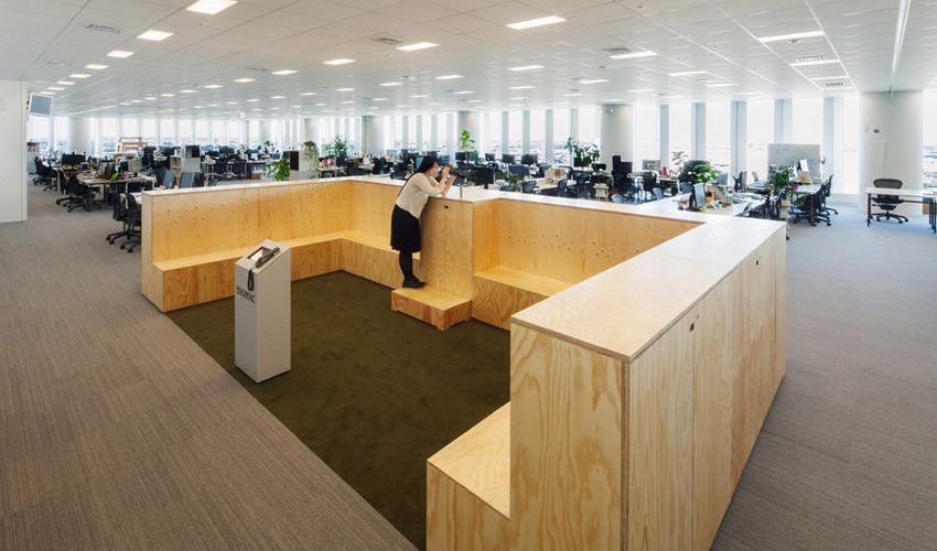 現(xiàn)代風格辦公室裝潢設(shè)計圖片-第2張圖片-上海古都建筑設(shè)計集團