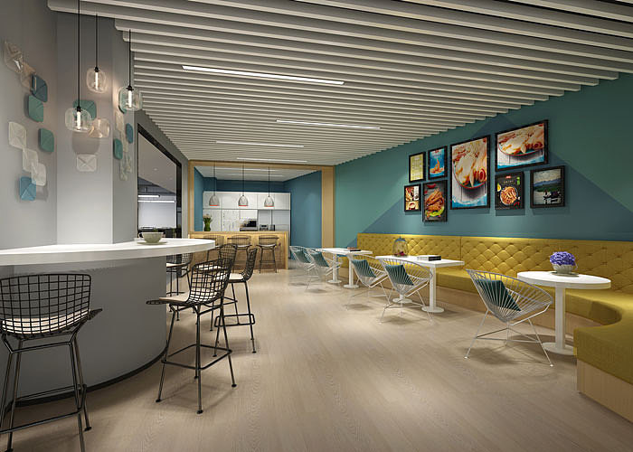 200平簡(jiǎn)約時(shí)尚辦公室設(shè)計(jì)效果-第2張圖片-上海古都建筑設(shè)計(jì)集團(tuán)