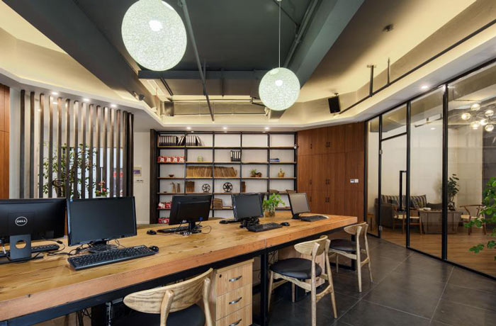 徐匯辦公室裝修進出口貿(mào)易公司裝修設計效果圖-第3張圖片-上海古都建筑設計集團