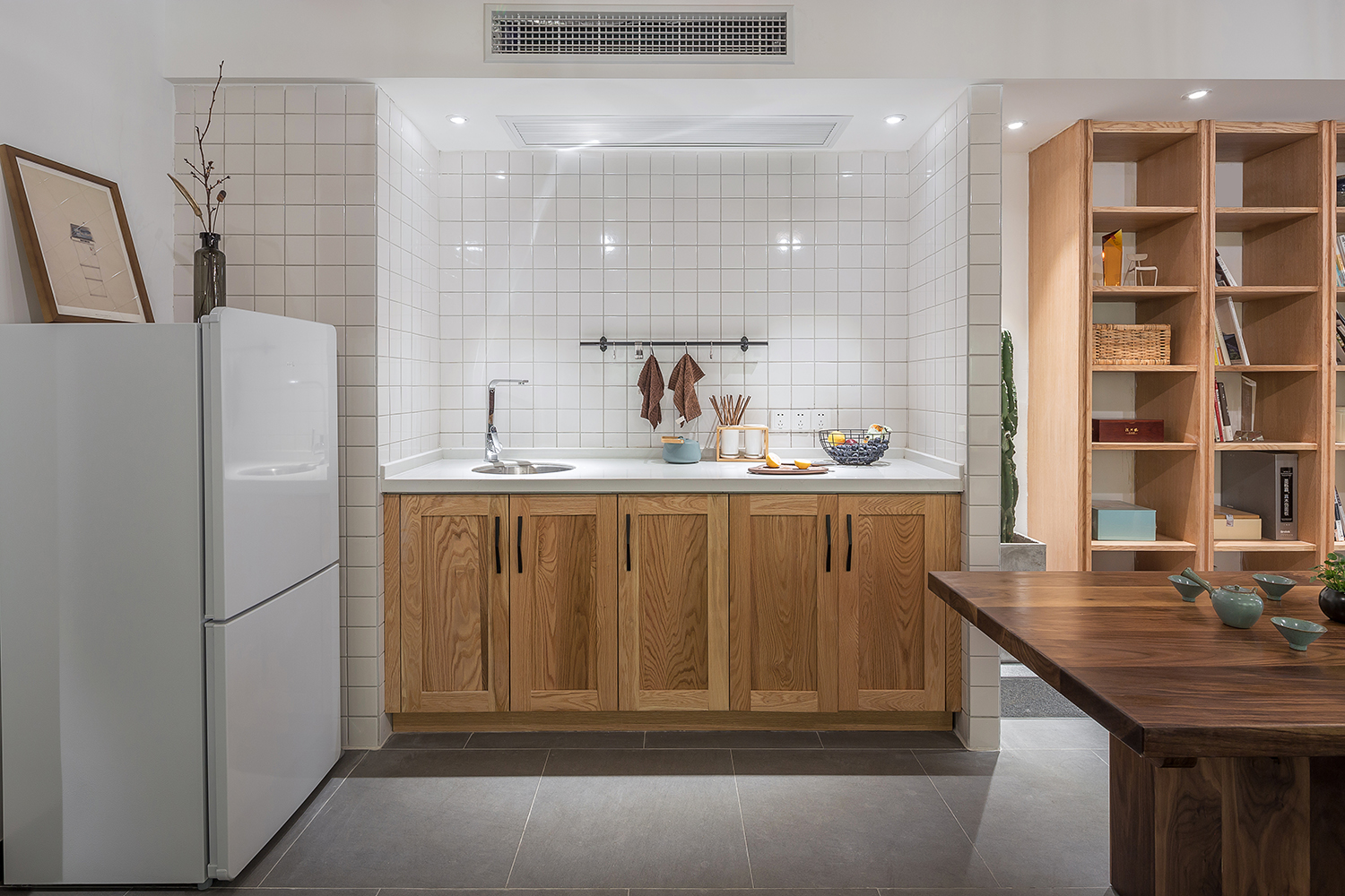 上海辦公室裝修清新風(fēng)格設(shè)計效果圖-第1張圖片-上海古都建筑設(shè)計集團