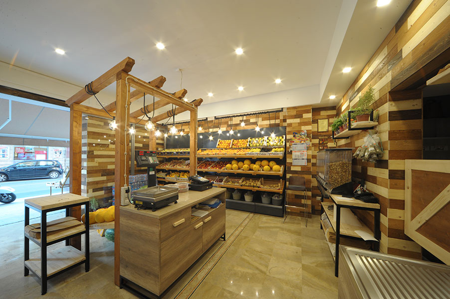 松江區(qū)120平水果店辦公室裝修設(shè)計-第2張圖片-上海古都建筑設(shè)計集團