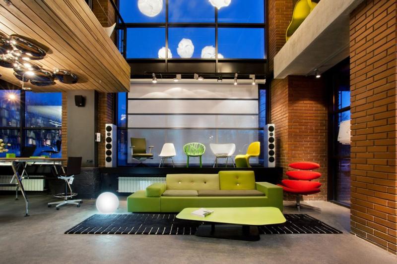 普陀區(qū)辦公室裝修多元色彩風(fēng)格設(shè)計-第2張圖片-上海古都建筑設(shè)計集團(tuán)