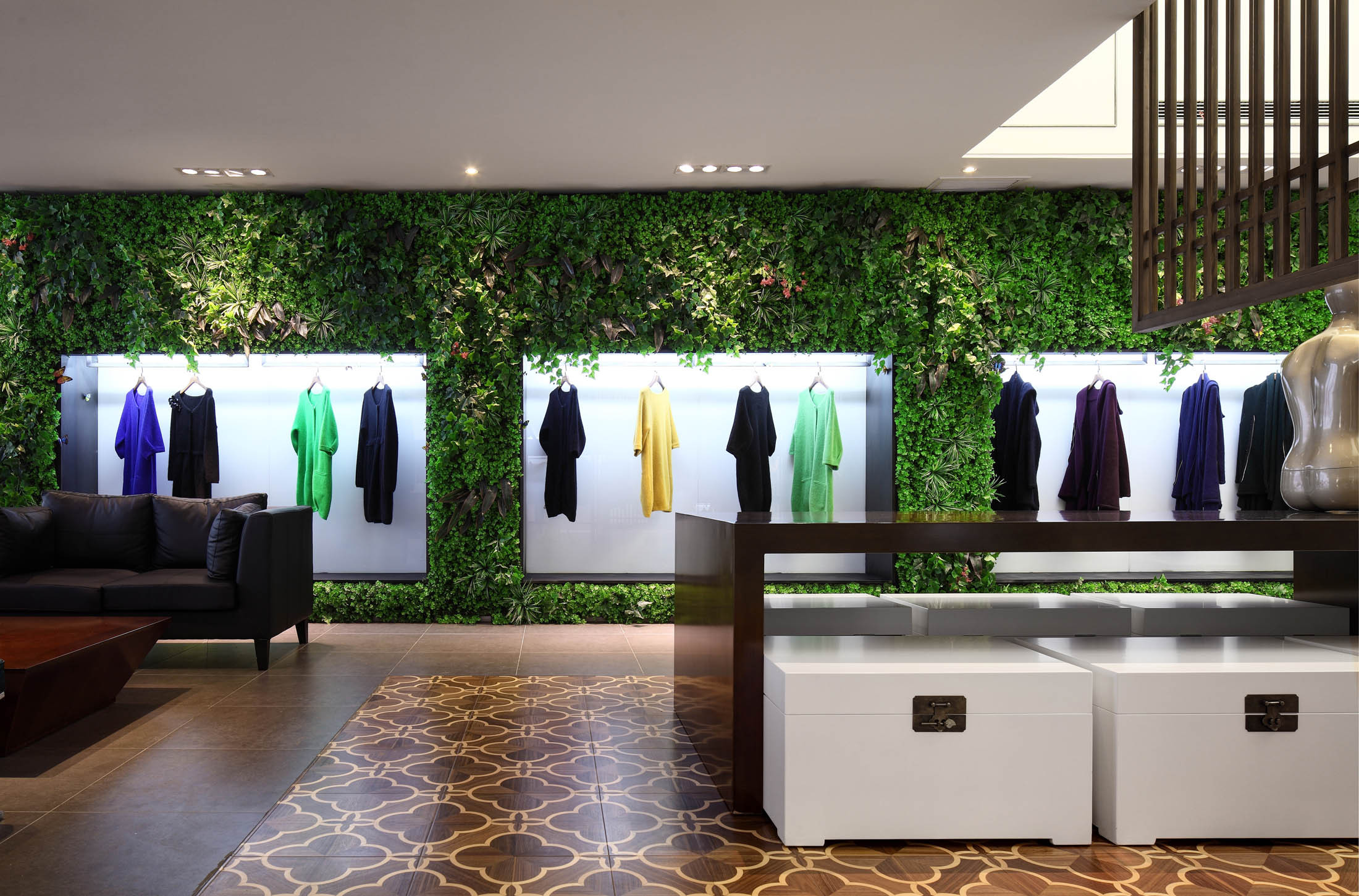 清新簡約女裝店裝修設(shè)計-第4張圖片-上海古都建筑設(shè)計集團(tuán)