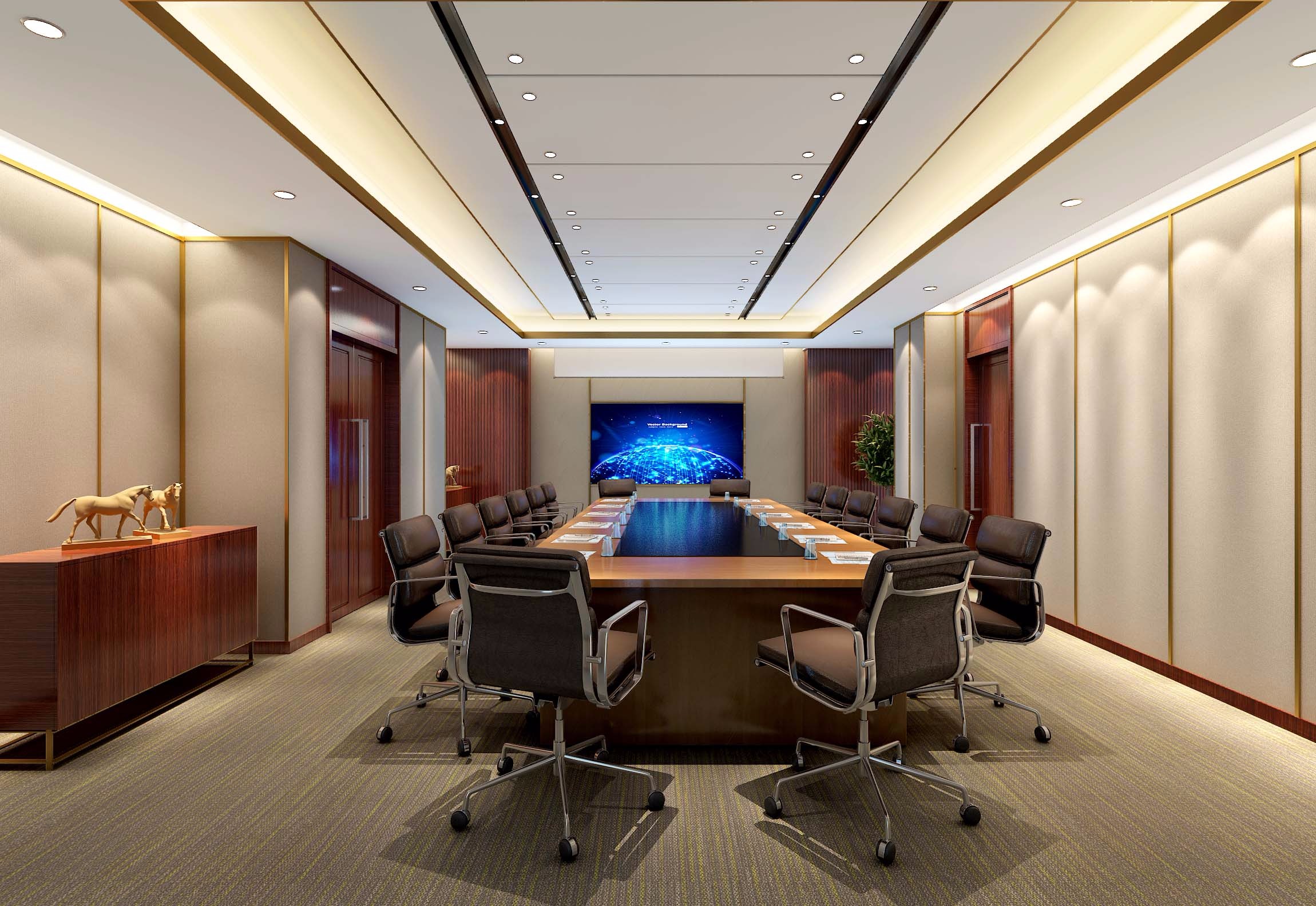 地產開發(fā)公司辦公室裝修設計-第1張圖片-上海古都建筑設計集團