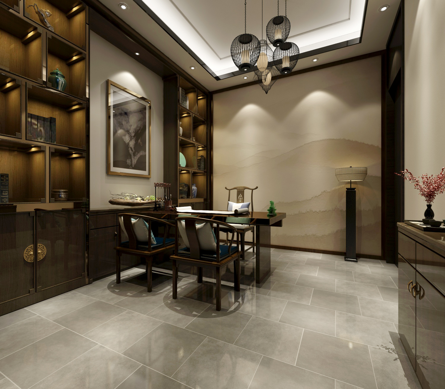 工裝辦公室茶水間裝修設(shè)計-第2張圖片-上海古都建筑設(shè)計集團