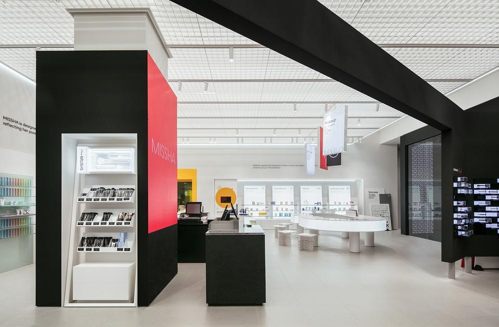 極簡風格化妝品店裝修設計-第2張圖片-上海古都建筑設計集團