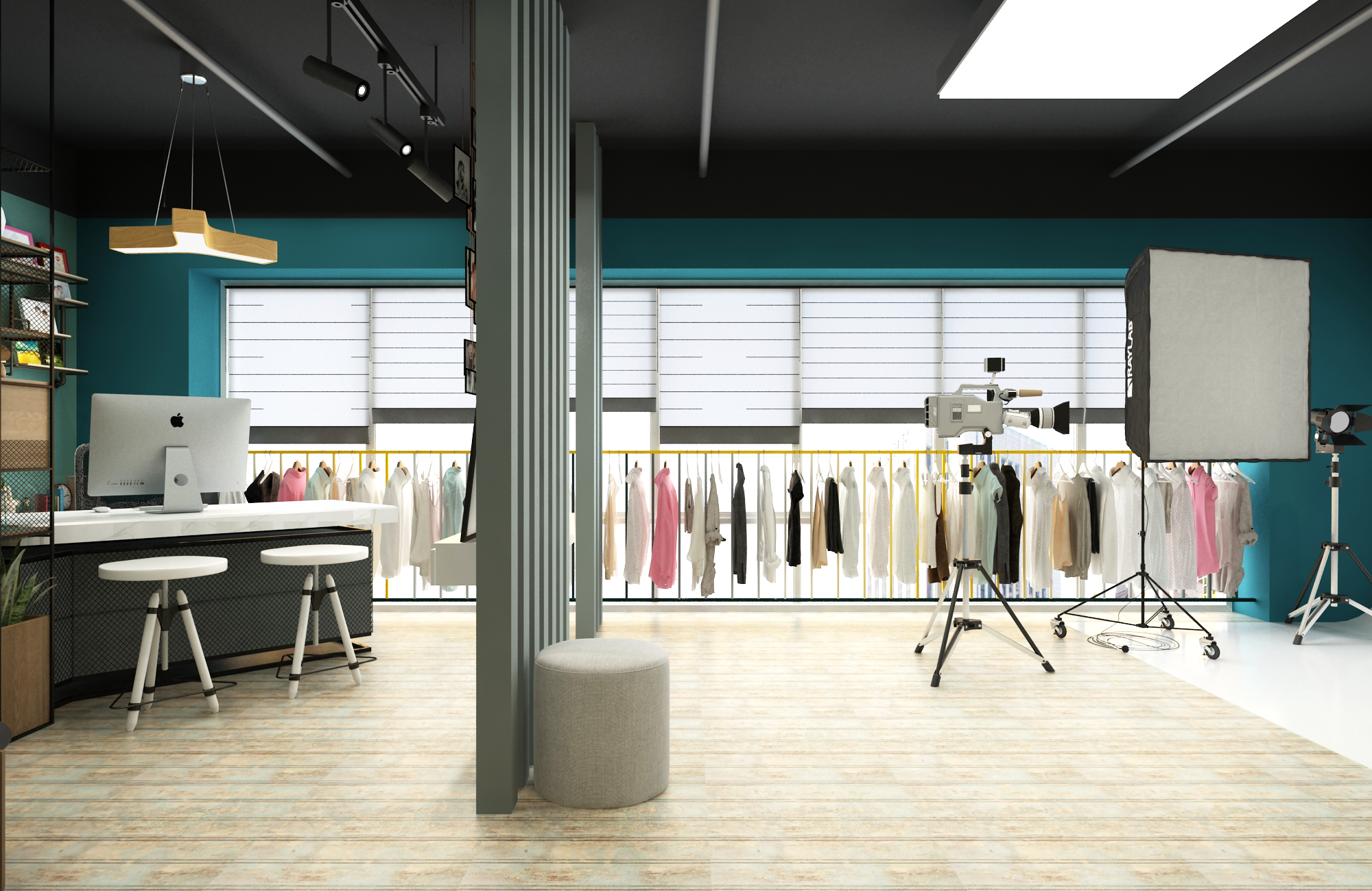 徐匯區(qū)50平小型攝影棚裝修設(shè)計-第3張圖片-上海古都建筑設(shè)計集團