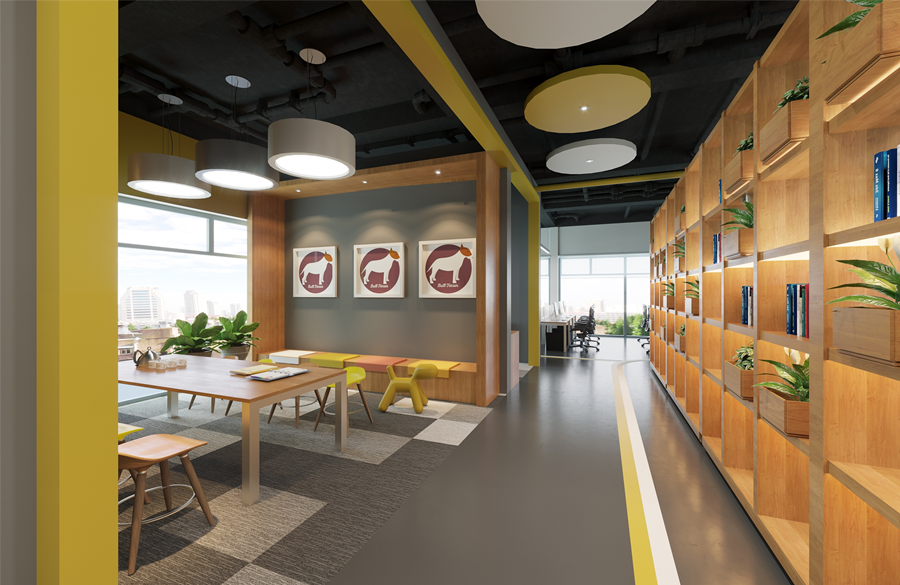 松江辦公室裝修800平國有公司辦公室-第4張圖片-上海古都建筑設(shè)計集團 松江辦公室裝修800平國有公司辦公室-第4張圖片-上海古都建筑設(shè)計集團